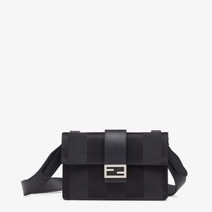 FENDI
Nylon Pequin Baguette Belt Pouch Black